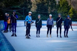 Schaatsles wintersport in Amsterdam