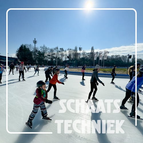 Schaatstechniek kids